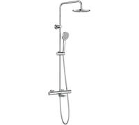Roca Victoria ensemble de douche mural avec thermostat chrome A5A2H18C00