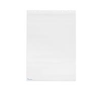 Rocada | Bloc en papier pour feuille blanc | Bloc en papier universel pour tableaux blancs avec chevalet | Système de trous | 70gr | 20 feuilles