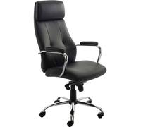 Rocada Chaise de bureau pivotante 986V22 noir, chrome R986290 1 pc(s)