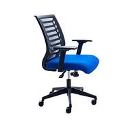 Rocada | Chaise de Bureau rembourrée en Mousse injectée, très Confortable | Chaise de Bureau Ergonomique et réglable, Noir