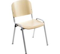 Rocada Siège visiteur 974VE gris, bois (clair) R974182 4 pc(s)