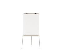 Rocada | Tableau blanc avec trépied | Magnétique | Rotatifs avec bras gris | Hauteur réglable | 70 x 105 - 180 x 70 cm