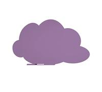 Rocada | Tableau blanc lilas de marqueur | Forme nuage | Magnétique sans cadre | Tableau blanc aimanté mural | Système de fixation breveté avec aimant | Tableau Lilas 75 x 115 cm