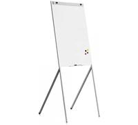 Rocada | Tableau blanc magnétique | Tableau blanc avec chevalet trépied | Prise en charge du bloc de papier universel | Rotafolios Magnétique