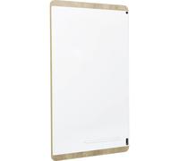 Rocada Tableau blanc NAT6420 (l x H) 115 cm x 75 cm blanc (RAL 9003) revêtement plastique boîte de rangement fournie, format paysage ou portrait