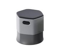 Rocada - Tabouret Ergonomique pour Bureau - Hauteur d'assise réglable - Tabouret pivotant - Effet Bascule - Dos Droit - Siège rembourré - Tabouret de Travail