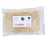 Rocaille de verre ronde ivory blanc 3,8mm 500gr. Sachet