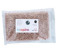 Rocaille de verre ronde ivory rosé 3,8mm 500gr. Sachet