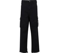 ROCAWEAR Jeans cargo bleu foncé / blanc, Taille 50 Longueur 34