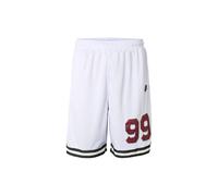 ROCAWEAR Pantalon 'Baller' rouge carmin / noir / blanc, Taille 34