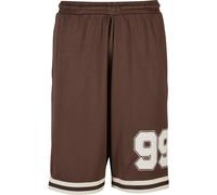 ROCAWEAR Pantalon de sport 'Pro' marron / blanc, Taille S