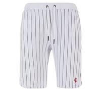 ROCAWEAR Pantalon rouge foncé / noir / blanc, Taille 31-32