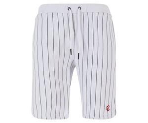 ROCAWEAR Pantalon rouge foncé / noir / blanc, Taille 31-32