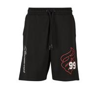 ROCAWEAR Pantalon rouge / noir / blanc, Taille 31-32