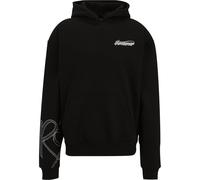 ROCAWEAR Sweat-shirt 'Sharp' gris / rouge / noir, Taille XXL