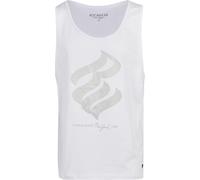 ROCAWEAR T-Shirt argent / blanc, Taille XXL
