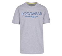 ROCAWEAR T-Shirt 'Neon' bleu / bleu marine / gris chiné, Taille XL
