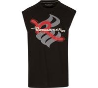 ROCAWEAR T-Shirt 'Sirene' gris / rouge / noir, Taille 4XL
