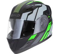 Rocc 416, casque intégral S Mat Noir/Gris/Vert Néon Mat Noir/Gris/Vert Néon