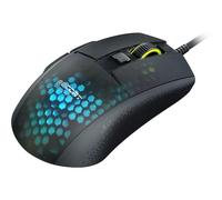 Roccat Burst Pro - Souris de jeu optique pro ultra-légère (haute-précision, capteur optique Owl-Eye, rétroéclairage RGB AIMO LED), noir