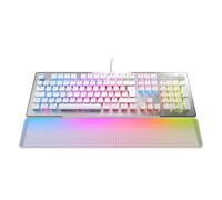 Roccat - Clavier de jeu mécanique optique Vulcan II Max Blanc avec éclairage RGB