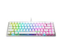 Roccat - Clavier de jeu mécanique optique Vulcan II Mini Blanc avec éclairage RG