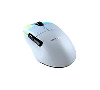 Roccat Kone Pro Air - souris de jeu sans-fil ergonomique ultraperformante, Blanc