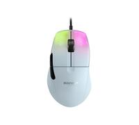 ROCCAT Kone Pro - Souris - ergonomique - optique - 5 boutons - filaire - USB 2.0 - blanc
