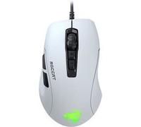 Roccat Souris Kone Pure Ultra – Ergonomique droitier, 7 boutons, optique 16 000 DPI, filaire, Blanc