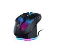 Roccat Kone XP Air - Souris Gaming sans-fil, Capteur Optique 19K DPI, 100h d’autonomie, Station de charge RGB, éclairage AIMO RGB, Noir