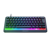 Roccat Magma Mini - Clavier Gaming RGB 60%, 5 Zones d'éclairage programmables, Touches à Membrane optimisée, Fonctions programmables, Anti-ghosting et étanche, Noir