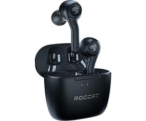 Roccat SYN BUDS AIR - Écouteurs sans fil pour jeux mobiles avec technologie double micro pour Nintendo Switch, Android, Windows, Mac, iPad et iPhone