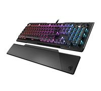 Roccat Vulcan 121 - Clavier de Jeu Noir, gaming mécanique RGB, Rétro-Éclarage LED Aimo Multicolore touche par touche, Switchs Titan Linear, Conception Durable (Plaque Supérieure en aluminium)