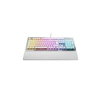 Roccat Clavier gamer mécanique Vulcan II Linéaire Blanc AZERTY