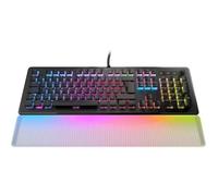 ROCCAT Vulcan II MAX - Clavier - backlit - USB - AZERTY - Français - commutateur : Roccat Titan commandes Optical Brown - noir