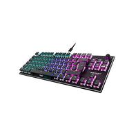 Roccat Vulcan TKL (UK Layout) Mécanique PC Gaming Keyboard, Tenkeyless, Linear Titan Switch, Per-Key AIMO RGB Lighting, Anodized Aluminum Top Plate and Detachable USB-C Câble, Noir