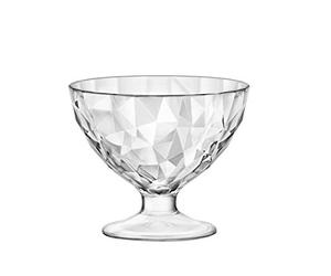 Rocco Bormioli 1333436 Diamond - 6X Coupelles en Verre Transparentes 36 cl