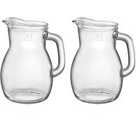 Rocco Bormioli Bormioli Rocco 146160Mu3321990 Bread Carafe 1,0 / (Lot de 2)