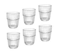 Rocco Bormioli Bormioli Rocco Barshine Lot de 6 verres à vin en acier inoxydable 39,5 cl