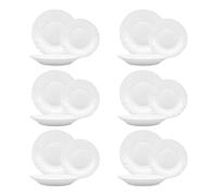 Rocco Bormioli First Table Service 18 Pieces, Opal, White