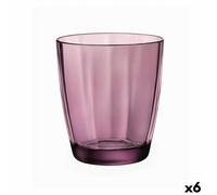 rocco bormioli verre pulsar lilas verre 390 ml (6 pièces) (paquet de 6x)