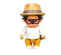 Rocco Giocattoli 81500 - Monchhichi - Personnage 8 cm avec Accessoires, Assortiment