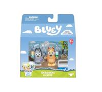 Rocco Giocattoli Bluey Action Figure 2-Pack Lpc Ice Blocks Bingo & Socks