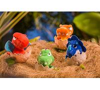 Rocco Giocattoli Crackin' Eggs Peluche Dinosaure Jurassic Friend