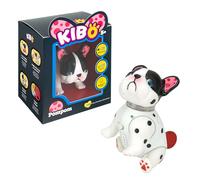 Rocco Giocattoli Kibo Pompom Bouledogue Français Interactif, pour Enfants à partir de 5 Ans et Plus, Deux Modes de Jeu