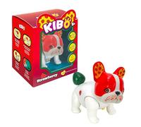 Rocco Giocattoli Kibo Strawberry Bouledogue Français Interactif, pour Enfants à partir de 5 Ans et Plus, Deux Modes de Jeu