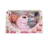 Rocco Giocattoli- Puppe Poupée 40 cm avec lèvres Mobiles, BD308KH