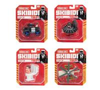 Rocco Giocattoli Skibidi Toilet Série 1 - Mini Figures Diecast échelle 1:64 - Personnages Assortis