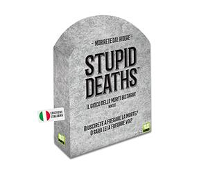Rocco Giocattoli Stupid Deaths Yas!Games Le Seul en Italien, Multicolore, 27 x 20 x 7 cm, 400 grammes