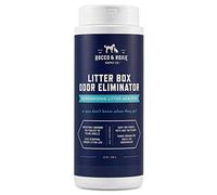 Rocco & Roxie Désodorisant naturel pour litière pour chat, absorbeur d'odeurs, sans danger pour chaton, 340,2 g
